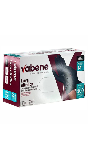 VABENE LUVA NITRILICA TAMANHO M7,5