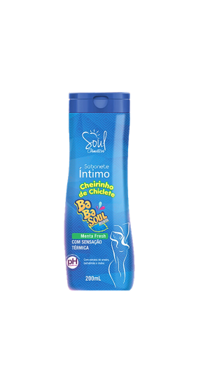 SOUL SABONETE ÍNTIMO MENTA BABASOUL 200ML