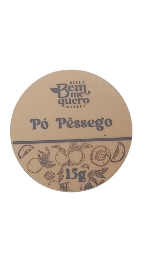 BELLA BEM ME QUERO  PÓ PÊSSEGO 15G
