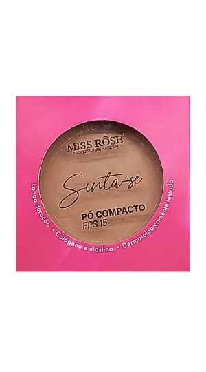 MISS ROSE PÓ COMPACTO SINTA-SE COR DUDA 10G