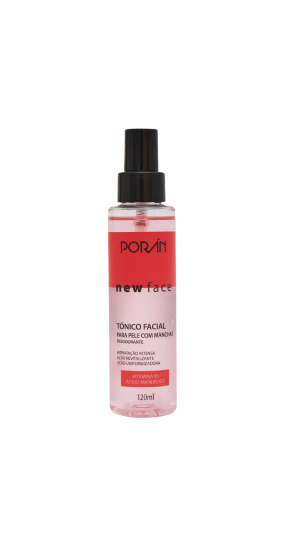 PORAN NEW FACE TÔNICO FACIAL PARA PELE COM MANCHAS 120 ML