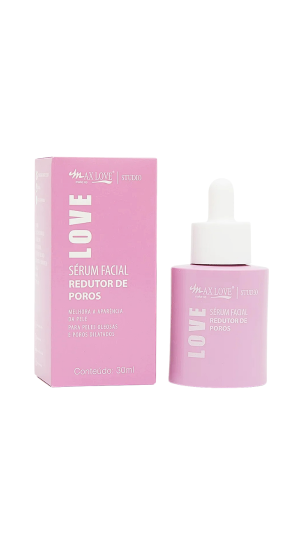 MAX LOVE SERUM FACIAL REDUTOR DE POROS 30ML