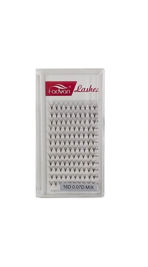 FADVAN LASHES CILIOS TUFINHO 16D 0.07D MIX 8MM-14MM