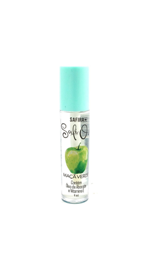 SAFIRA LIP OIL MAÇA VERDE 4ML