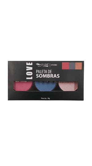 MAX LOVE PALETA DE SOMBRA  COR 07 10G