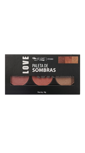 MAX LOVE PALETA DE SOMBRA COR 02 10G