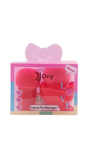 JONY KIT DE ESPONJA + COGUMELO COR VERMELHO