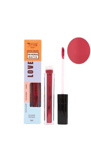 MAX LOVE BATOM LIQUIDO 48 HORAS COR 252 4ML