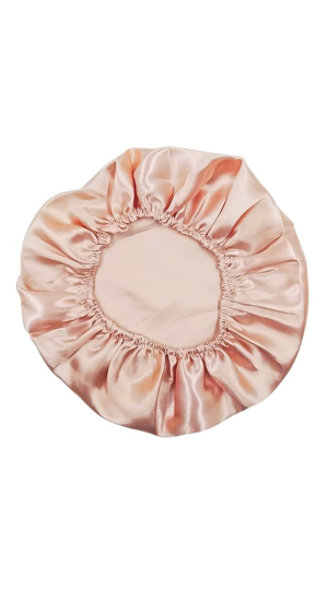 TOUCA DE CETIM COR ROSÉ