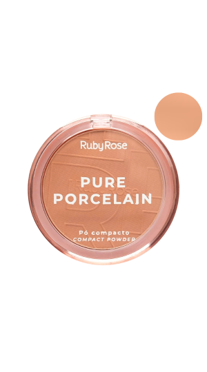 RUBY ROSE PURE PORCELAIN PÓ COMPACTO COR P30 7G