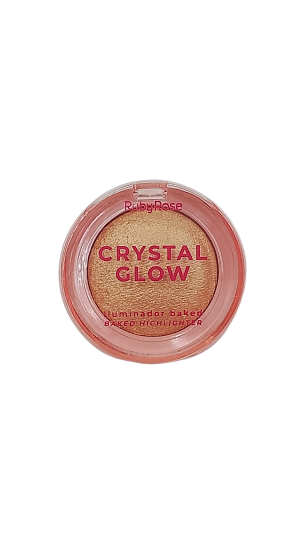RUBY ROSE CRYSTAL GLOW ILUMINADOR BAKED COR SOLAR FLARE 6,5G
