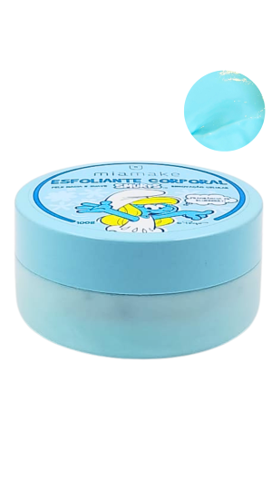 MIA MAKE ESFOLIANTE CORPORAL SMURFS 100G