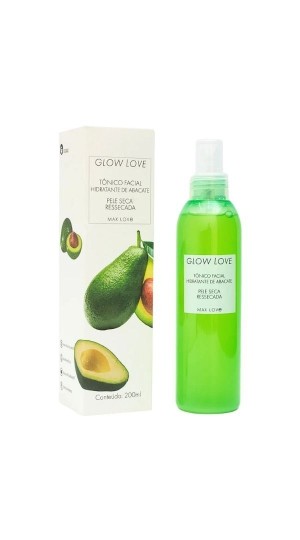 MAX LOVE TÔNICO FACIAL ABACATE GLOW LOVE 200ML
