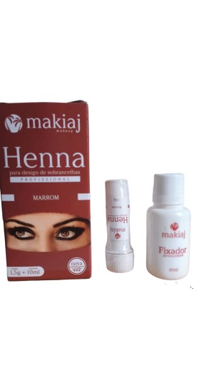 MAKIAJ HENNA MARROM
