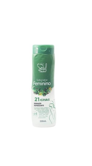 SOUL SABONETE ÍNTIMO 21 ERVAS 200ML