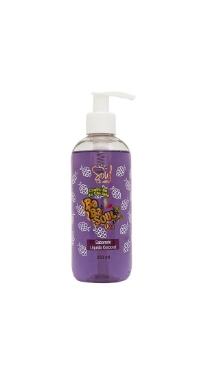 SOUL SABONETE LÍQUIDO BABASOUL UVA  230ML 