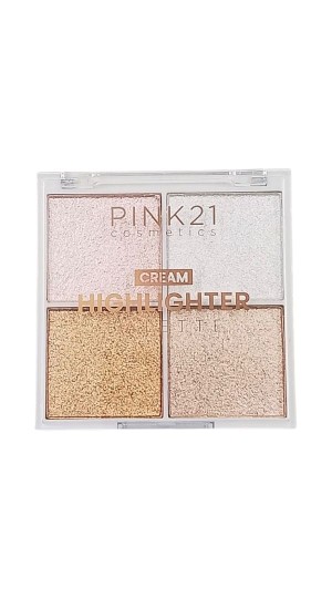 PINK 21 ILUMINADOR CREAM HIGHLIGHTER COR 04 14G 