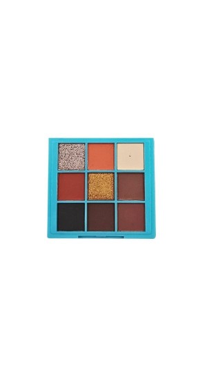 MISS RÔSE WIKE MAKE PALETA DE SOMBRA 9 CORES COR A 8G