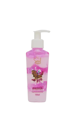 SOUL BABASOUL GEL HIDRATANTE BEIJÁVEL IOGURTE DE MORANGO 100ML 