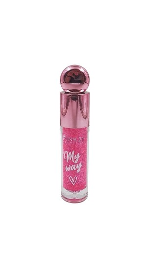 PINK 21 LIP GLOSS MY WAY COR 06 3ML 