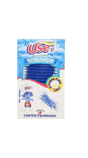 USE HASTES FLEXIVEIS C/75 UNIDADES