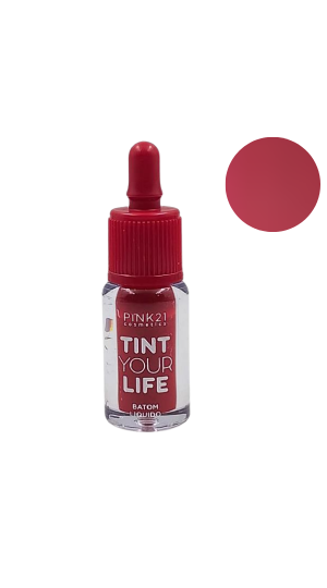 PINK 21 BATOM LIQUIDO TINT YOUR LIFE COR 02 8ML 