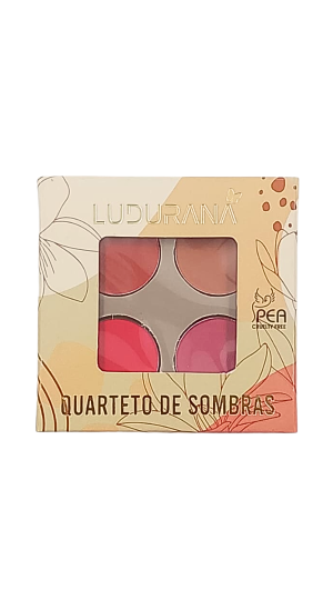 LUDURANA QUARTETO DE SOMBRAS COR 01 4G