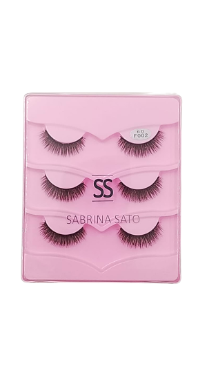SABRINA SATO CILIOS POSTIÇOS 6D F002 C/3 