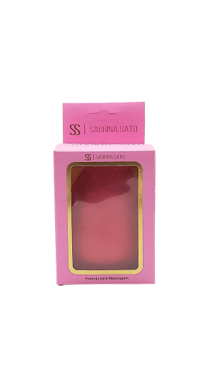 SABRINA SATO ESPONJA PARA MAQUIAGEM GRANDE VERMELHA