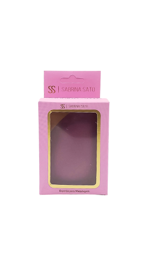 SABRINA SATO ESPONJA PARA MAQUIAGEM GRANDE ROXA