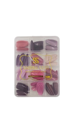 SABRINA SATO UNHAS POSTIÇAS MACIAS C/144 PCS