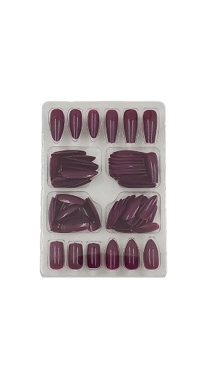 SABRINA SATO UNHA POSTIÇAS VINHO C/96PCS 