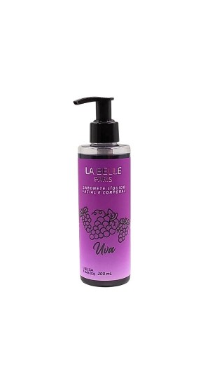 LA BELLE PARIS SABONETE LIQUIDO UVA 200ML 