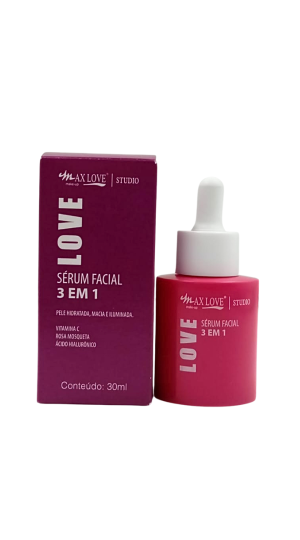 MAX LOVE SERUM FACIAL 3 EM 1 30ML