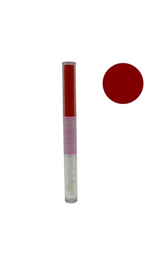 MISS RÔSE WIKE MAKE 2 EM 1 BATOM LIQUIDO E GLOSS 8ML