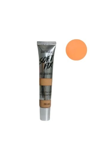 SAFIRA BASE LIQUIDA MATTE SOFT FIX COR 2 28ML