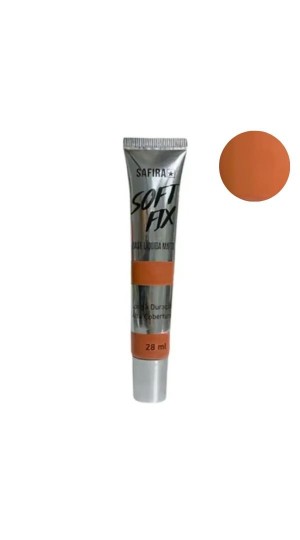 SAFIRA BASE LIQUIDA MATTE SOFT FIX COR 04 28ML 