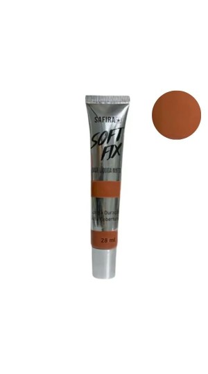 SAFIRA BASE LIQUIDA MATTE SOFT FIX COR 5 28ML   