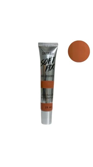 SAFIRA BASE LIQUIDA MATTE SOFT FIX COR 6 28ML 