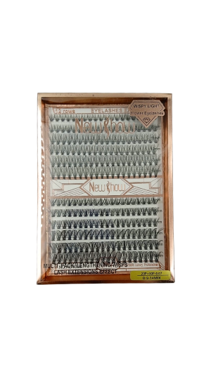 NEW SHOW CÍLIOS TUFINHO 20P+30P-0.07D 9-14MIX 