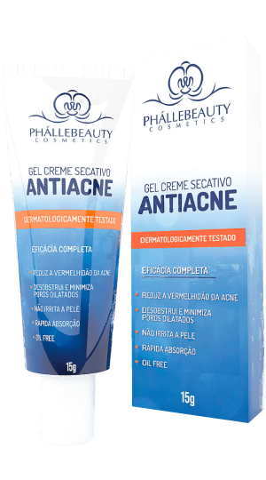 PHALLEBEAUTY GEL CREME SECATIVO ANTIACNE 15G
