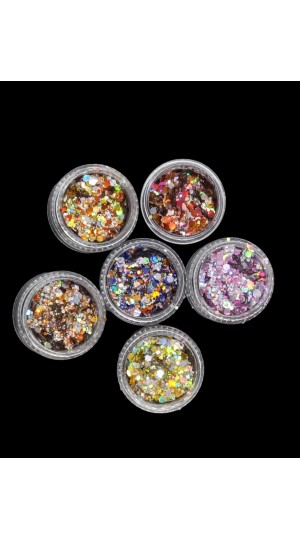 HELEN COLOR MAGIC  GLITTER C/6