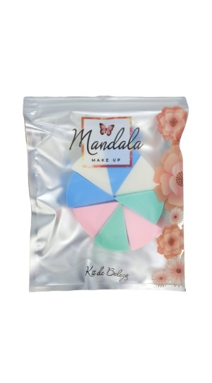 MANDALA KIT ESPONJA QUEIJINHO C/8