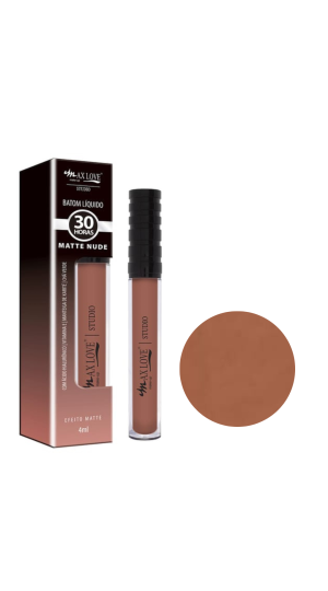 MAX LOVE BATOM LIQUIDO 30 HORAS MATTE NUDE  665 4ML