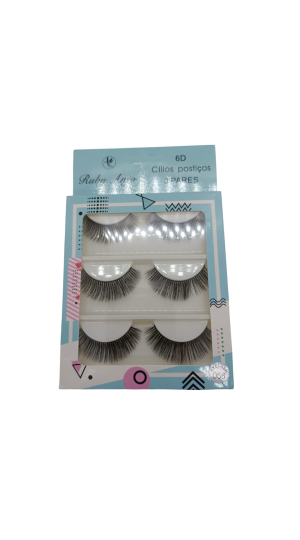 RUBY ANJO CILIOS POSTIÇO C/3 PARES 056