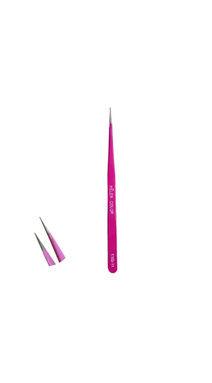 HELEN COLOR BEAUTY TOOLS PINÇA ESD-11 ROSA