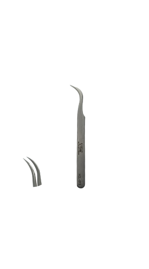 HELEN COLOR PINÇA CURVADA PRATA HCL-013