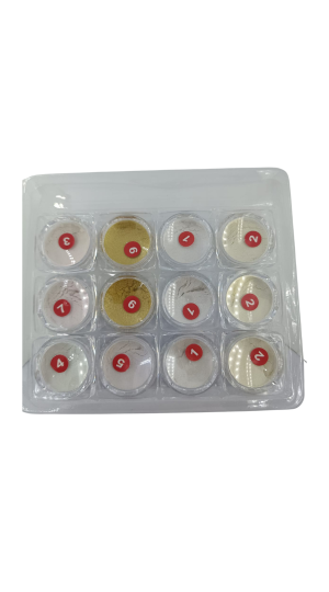 HELEN COLOR PÓ CROMADO C/12