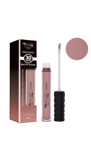 MAX LOVE BATOM LIQUIDO 30 HORAS MATTE NUDE 4ML 671