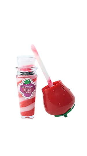 LUA E NEVE BRILHO LABIAL MORANGO NO.04